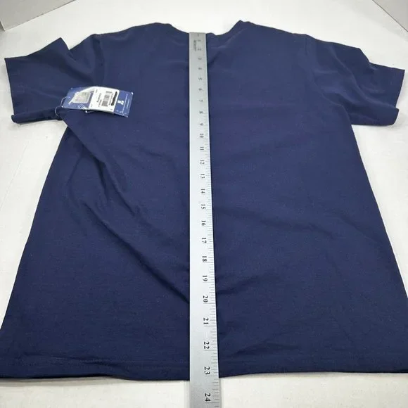 Dallas Cowboys Youth Large 16-18 Tee Shirt Short Sleeve Blue New With Tags - Picture 13 of 13